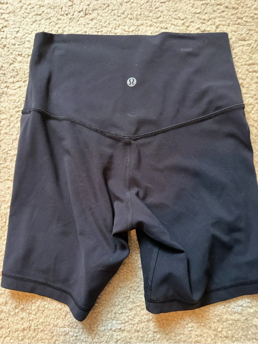 lululemon athletica Black High-Rise Bike Shorts - Picture 2 of 2
